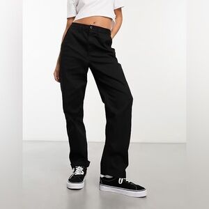 Vans Women's Authentic Chino Pant in Black